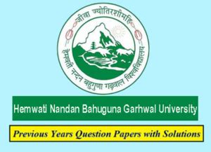 hnbgu previous year question papers|Hemvati Nandan Bahuguna Garhwal University Old Question .